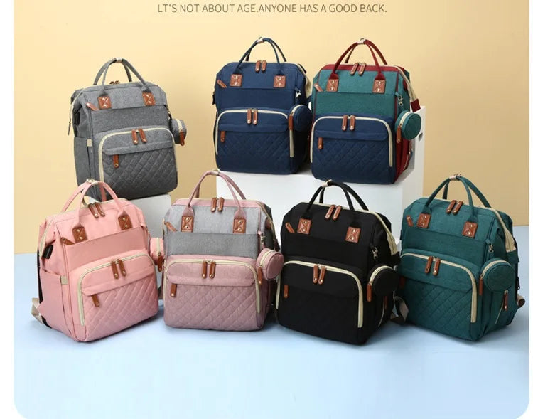 Lumie Nest Mochila Pañalera 3 en 1