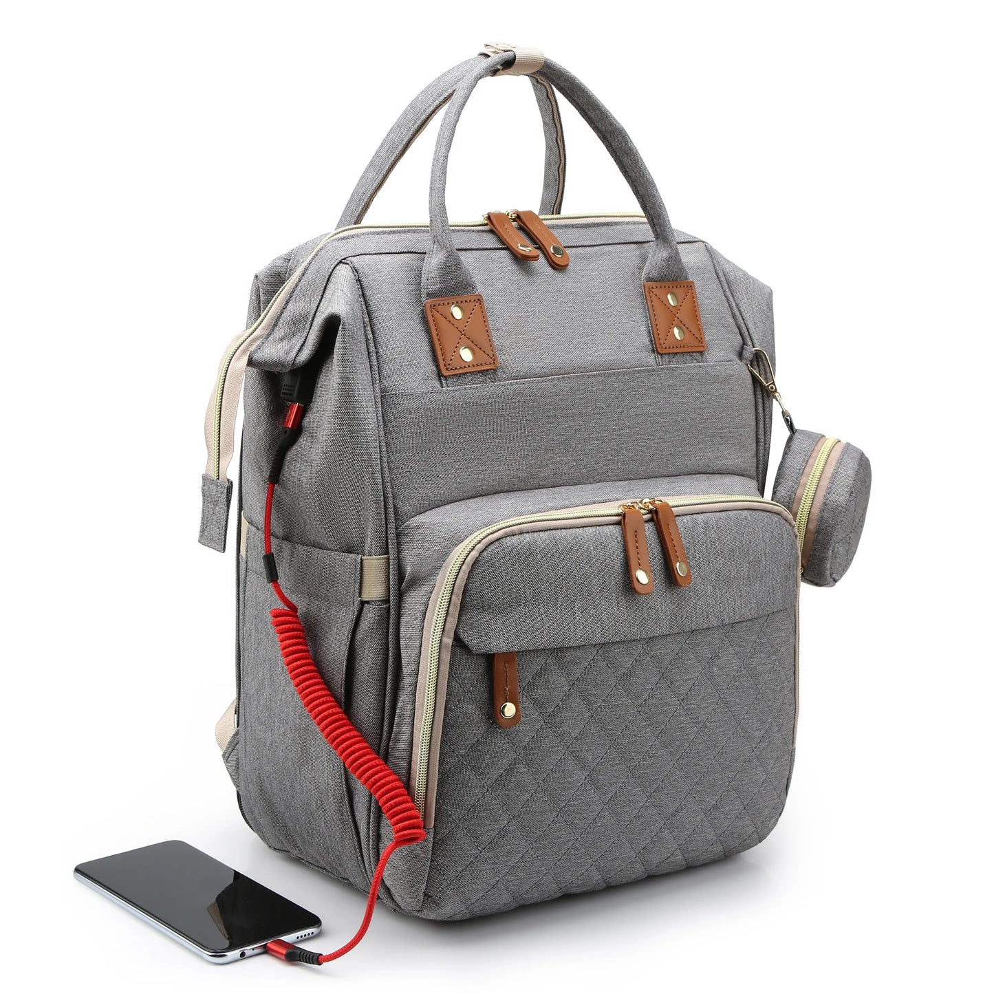 Lumie Nest Mochila Pañalera 3 en 1