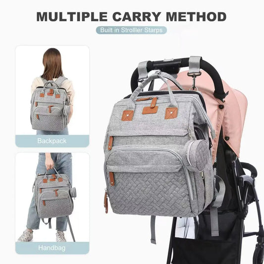 Lumie Nest Mochila Pañalera 3 en 1